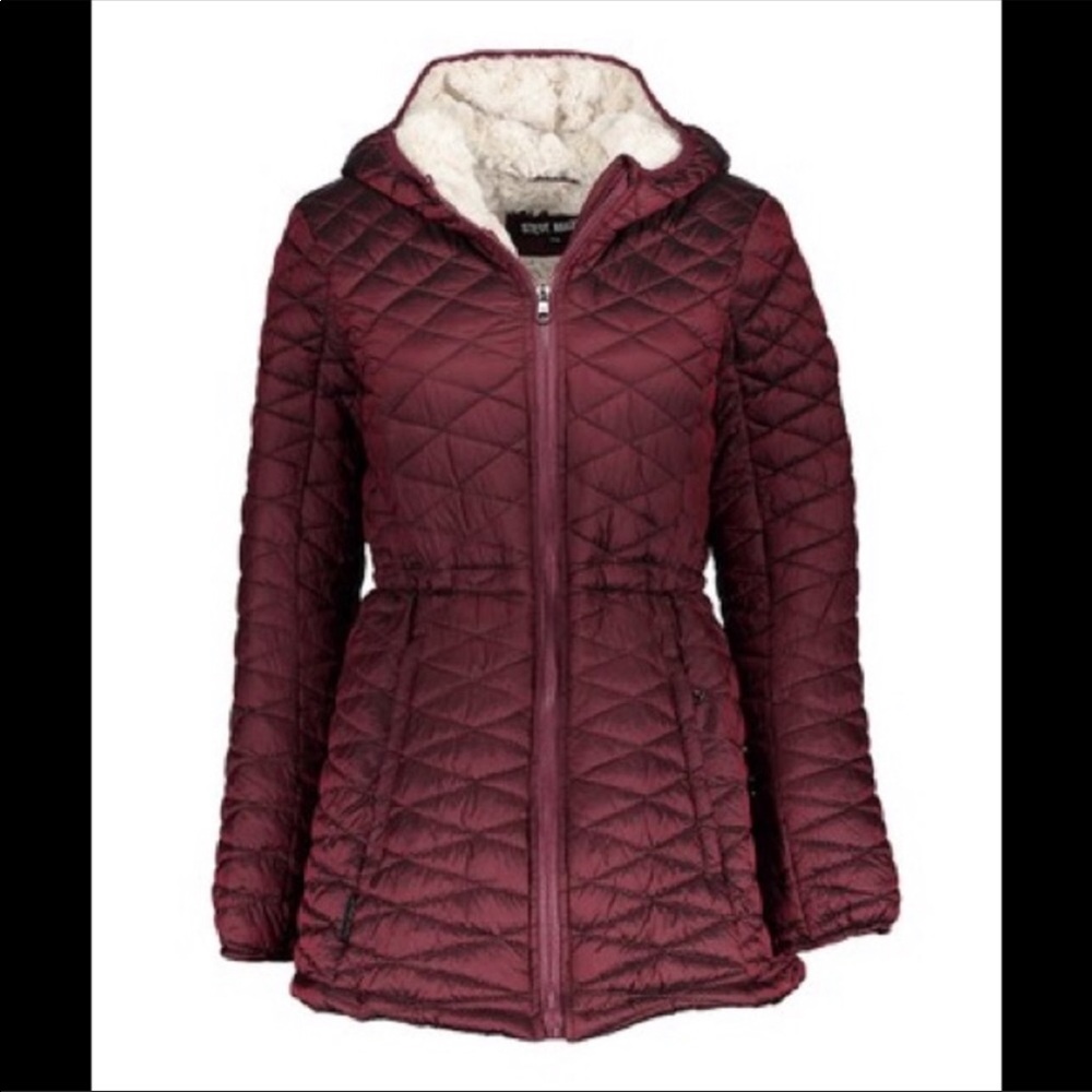 Steve Madden Womens Winter Coat